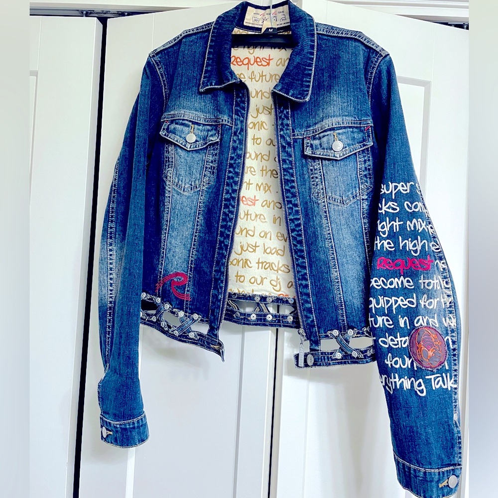 Vintage & Rare Request Radio Denim Jacket